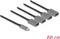 DeLOCK 4-Port USB Kabel-Hub , 4x USB-A 2.0, USB-C 2.0 [Stecker] Vorschaubild