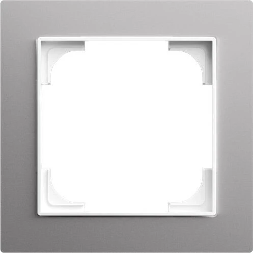 Busch-Jaeger Busch-art linear Abdeckrahmen 1-fach, alusilber