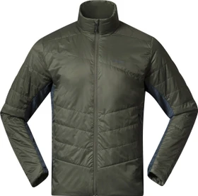 Bergans Rabot V2 Insulated Hybrid Funktionsjacke green mud/orion blue (Herren)