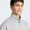 adidas Z.N.E. Quarter-Zip Sweatshirt medium grey heather (Herren) Vorschaubild