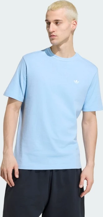 adidas Trefoil Essentials T-Shirt kurzarm clear sky (Herren)