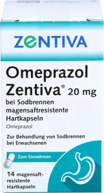 Omeprazol Zentiva 20mg Hartkapseln, 14 Stück