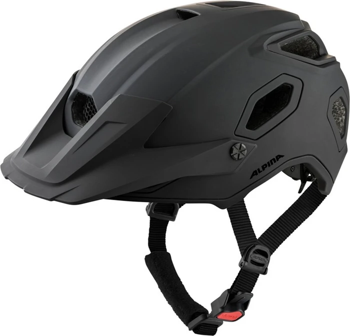 Alpina Comox Helm black matt
