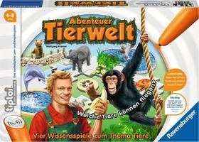 Ravensburger tiptoi Spiel: Abenteuer Tierwelt