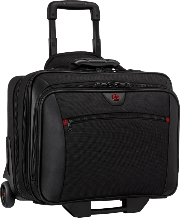 Wenger Potomac 2-teiliges Business-Set mit Comp-U-Roller, schwarz
