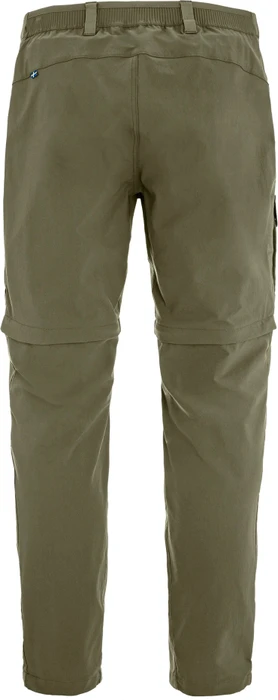 Fjällräven Abisko Hybrid Trail Zip-Off Hose lang laurel green (Herren)