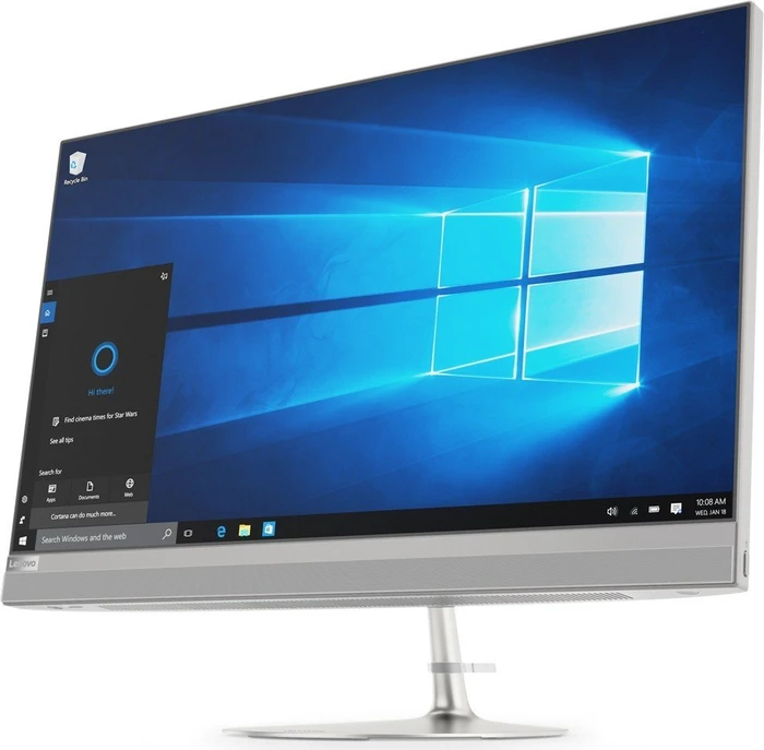 Lenovo IdeaCentre AIO 520-22ICB, Core i5-8400T, 8GB RAM, 256GB SSD, Radeon 530, PL