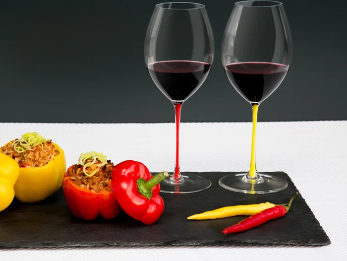Riedel Fatto A Mano Syrah Rotweinglas rot