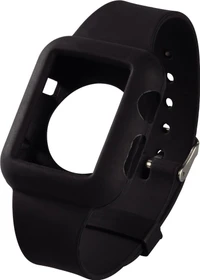 Hama Uhrenarmband Silikon für Apple Watch 42mm schwarz
