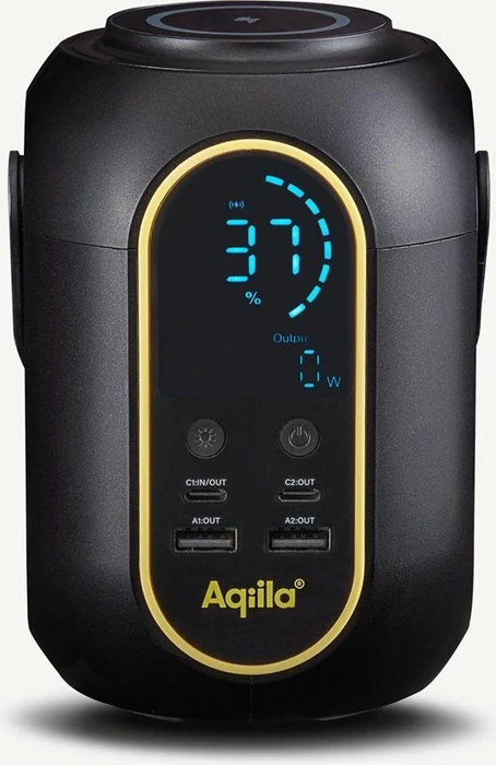 Aqiila Powerbird S140 Mini Powerstation 54000mAh schwarz/gelb