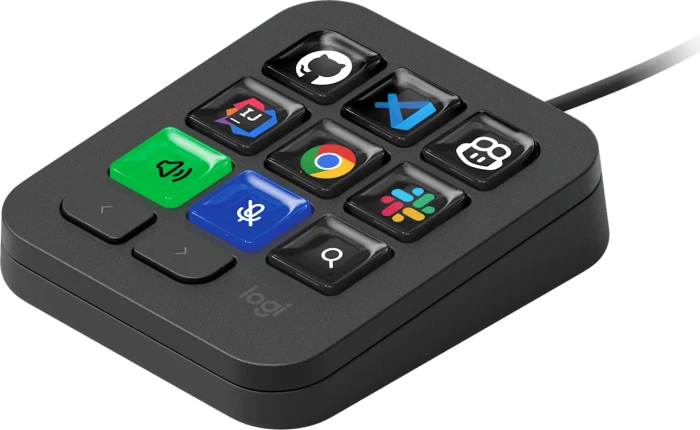 Logitech MX Keypad, grafit, USB-C