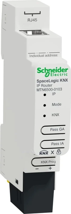 Schneider Electric SpaceLogic KNX IP Router, 1TE REG