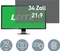 Leitz Blickschutzfilter für 86.4 cm (34") Bildformat: 21:9 69050000 Vorschaubild