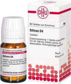 DHU Silicea D4 Tabletten, 80 Stück