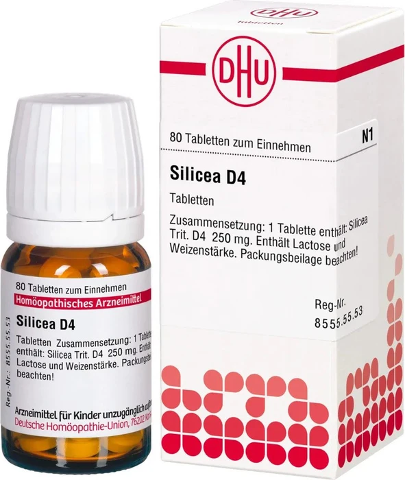 DHU Silicea D4 Tabletten, 80 Stück