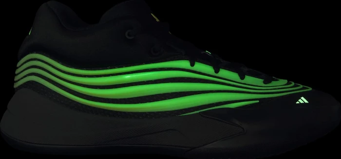adidas Dame X utility black/green spark/core black (Damen) (KI1624) – Bild 2 von 12