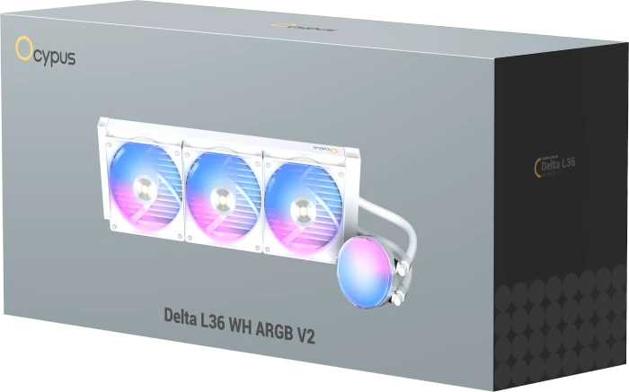 Ocypus Delta L36 WH ARGB V2, weiß