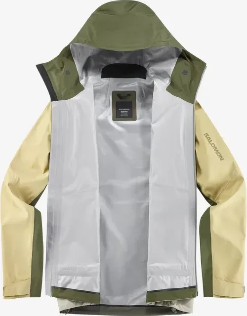 Salomon Outline 3L Gore-Tex Funktionsjacke grape leaf/gray green (Herren)