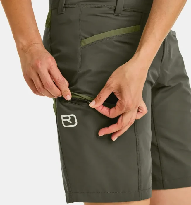 Ortovox Pelmo Shorts Hose kurz dark wild herbs (Damen)