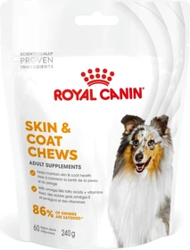 Royal Canin Skin & Coat Chews Adult Supplements, 240g