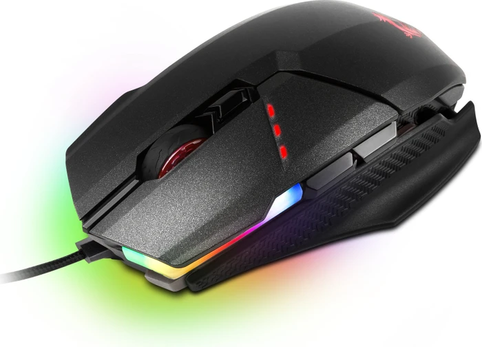 MSI Clutch GM60 Gaming Mouse schwarz, USB