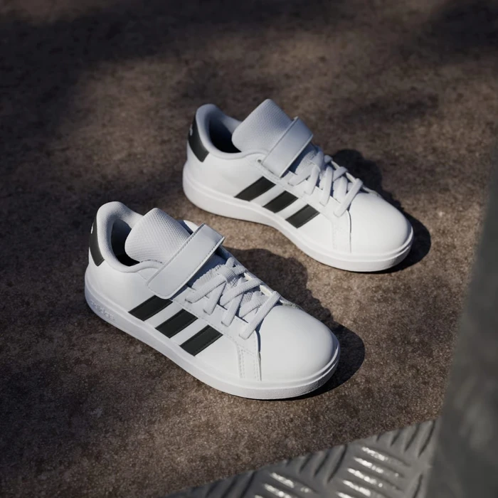 adidas Grand Court 2.0 cloud white/core black (Junior)