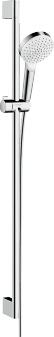 Hansgrohe Crometta Brauseset 100 1jet mit Brausestange 90cm weiß/chrom