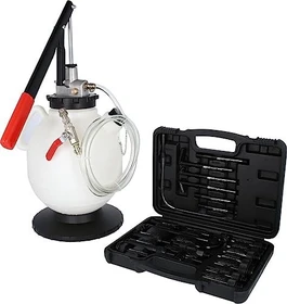 KS Tools Universal Getriebeöl-Füllsystem-Satz mit 23-tlg Adaptersatz