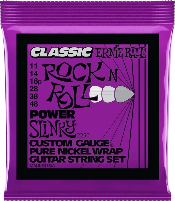 Ernie Ball Classic Rock n Roll Pure Nickel Wrap Power Slinky