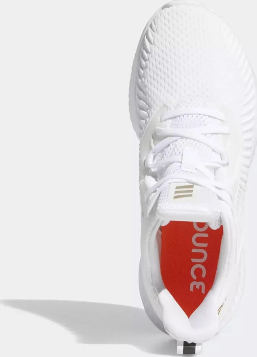 adidas Alphabounce+ cloud white/copper metallic/core black (Damen)