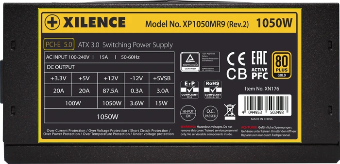 Xilence Performance X+ Modular XP1050MR9.2 1050W, ATX 3.0