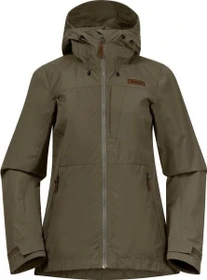 Bergans Nordmarka Leaf Light Wind Funktionsjacke green mud (Damen)