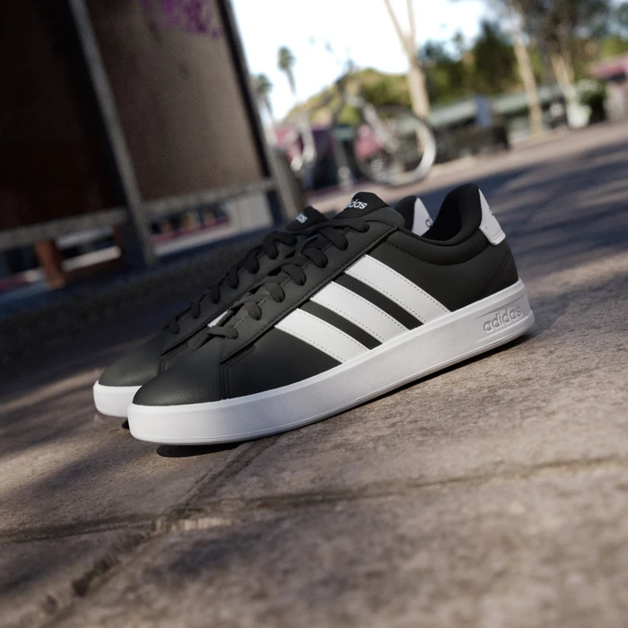 adidas Grand Court 3.0 black/cloud white