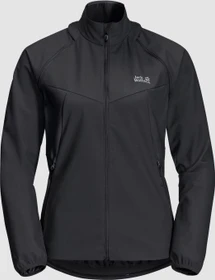 Jack Wolfskin Tandem Softshell Fahrradjacke schwarz (Damen)