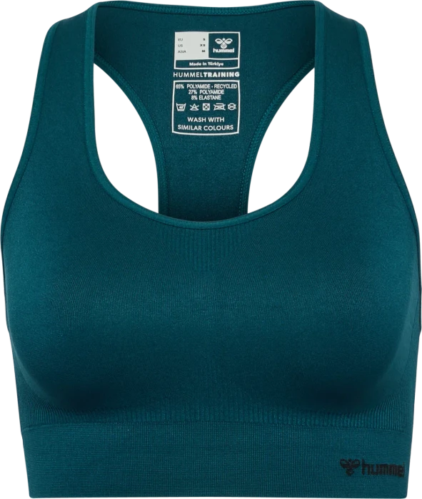 hummel Seamless Sports Top Funktionsshirt ärmellos dark sea (Damen)