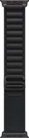 Apple Alpine Loop Medium für Apple Watch Ultra (49mm) schwarz/titan schwarz
