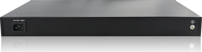 LevelOne GEP Rackmount Gigabit Managed Switch, 24x RJ-45, 4x SFP, 390W PoE+