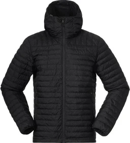 Bergans Lava Light Down Hood Funktionsjacke schwarz (Herren)