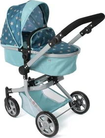 Bayer Chic 2000 Mika Kombipuppenwagen Sternchen türkis