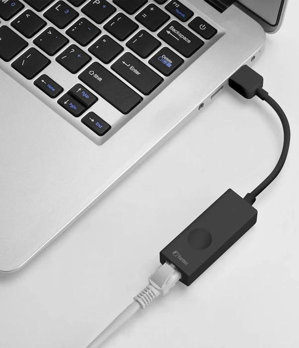 Fantec UMP-E1000 LAN-Adapter, RJ-45, USB-A 3.0 [Stecker]
