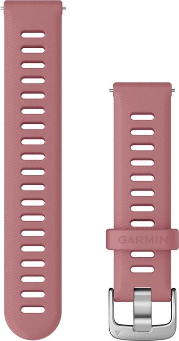Garmin Schnellwechsel Ersatzarmband 110-175mm Silikon bubblegum/silver