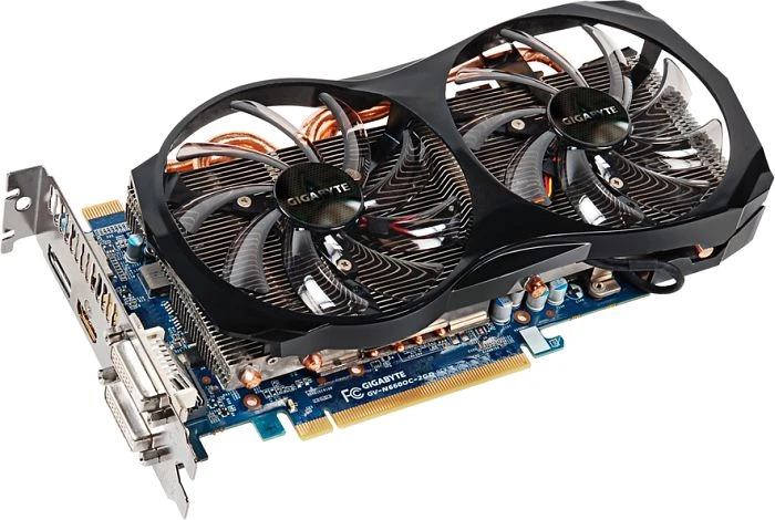 GIGABYTE GeForce GTX 660 OC, 2GB GDDR5, 2x DVI, HDMI, DP