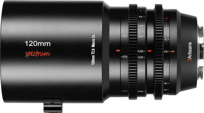 7artisans Spectrum 120mm T2.9 Full-Frame Cine Macro 2X für Canon RF