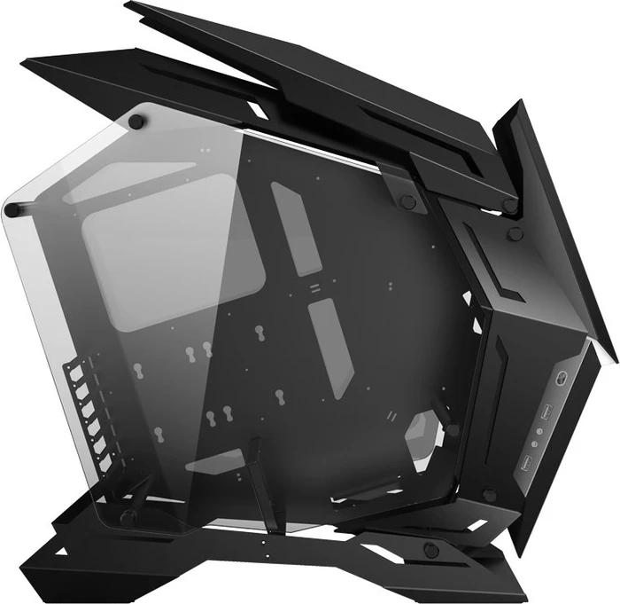 Jonsbo Mod3, schwarz, Glasfenster