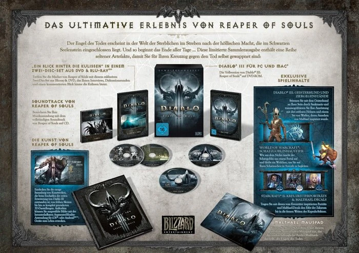 Diablo 3 - Reaper of Souls - Collector's Edition (Add-on) (PC)