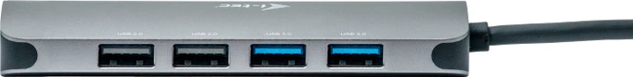 i-tec USB-C Metal Nano 2x Display Docking Station + Power Delivery 100W, USB-C 3.0 [Stecker]