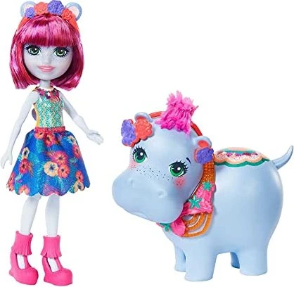 Mattel Enchantimals - Andie Hedda Hippo & Lake