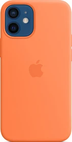 Apple Silikon Case mit MagSafe für iPhone 12 Mini Kumquat
