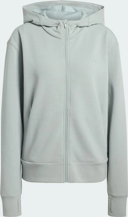 adidas Designed 4 Training Hoodie wonder sage (Damen)
