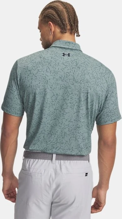 Under Armour Playoff 3.0 Poloshirt kurzarm serpentine/jasper blue/midnight navy (Herren)